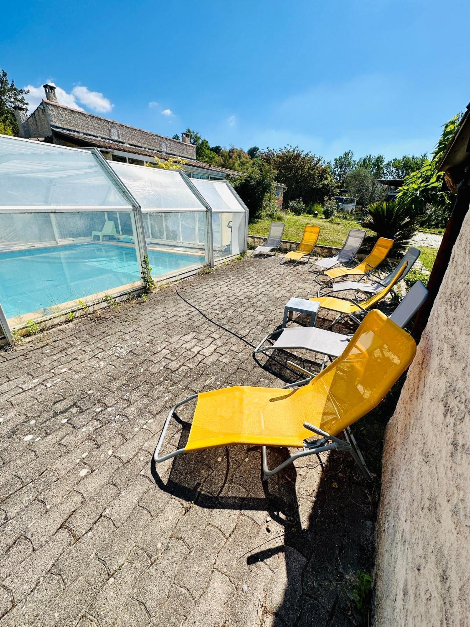 Le Havre Provencal De Luynes - Grande Villa Avec Piscine Jardin Et Loisirs Pres Aix-En-Provence Exterior foto